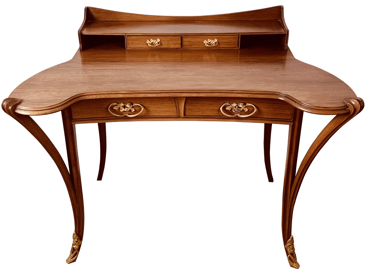 Après restauration. Bureau Majorelle Après restauration. Restauration à Paris - Vincennes d'un Bureau Majorelle